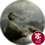 Three rounded glacial boulders in natural pond setting